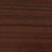 Palissandro veneer, glossy dark brown with horizontal grain, displaying layered wood texture and reflective surface.